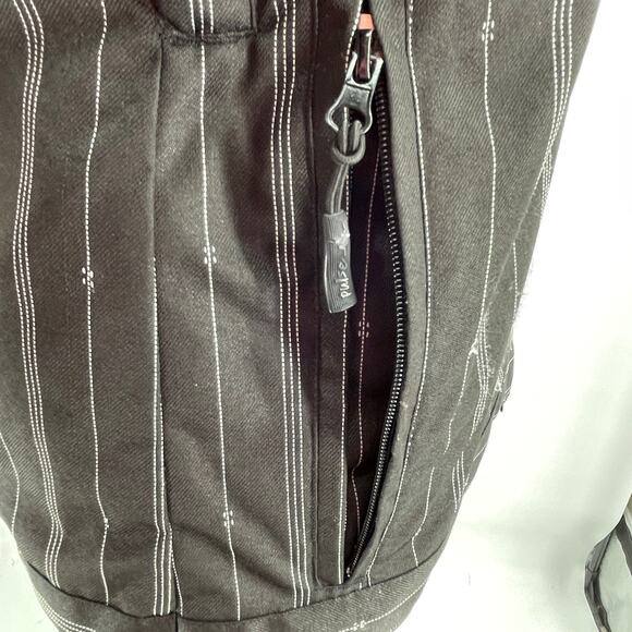 Pulse Black White Stripe Outdoor Insulated Snowboard Sport Winter Ski Jacket M - Picture 7 of 13